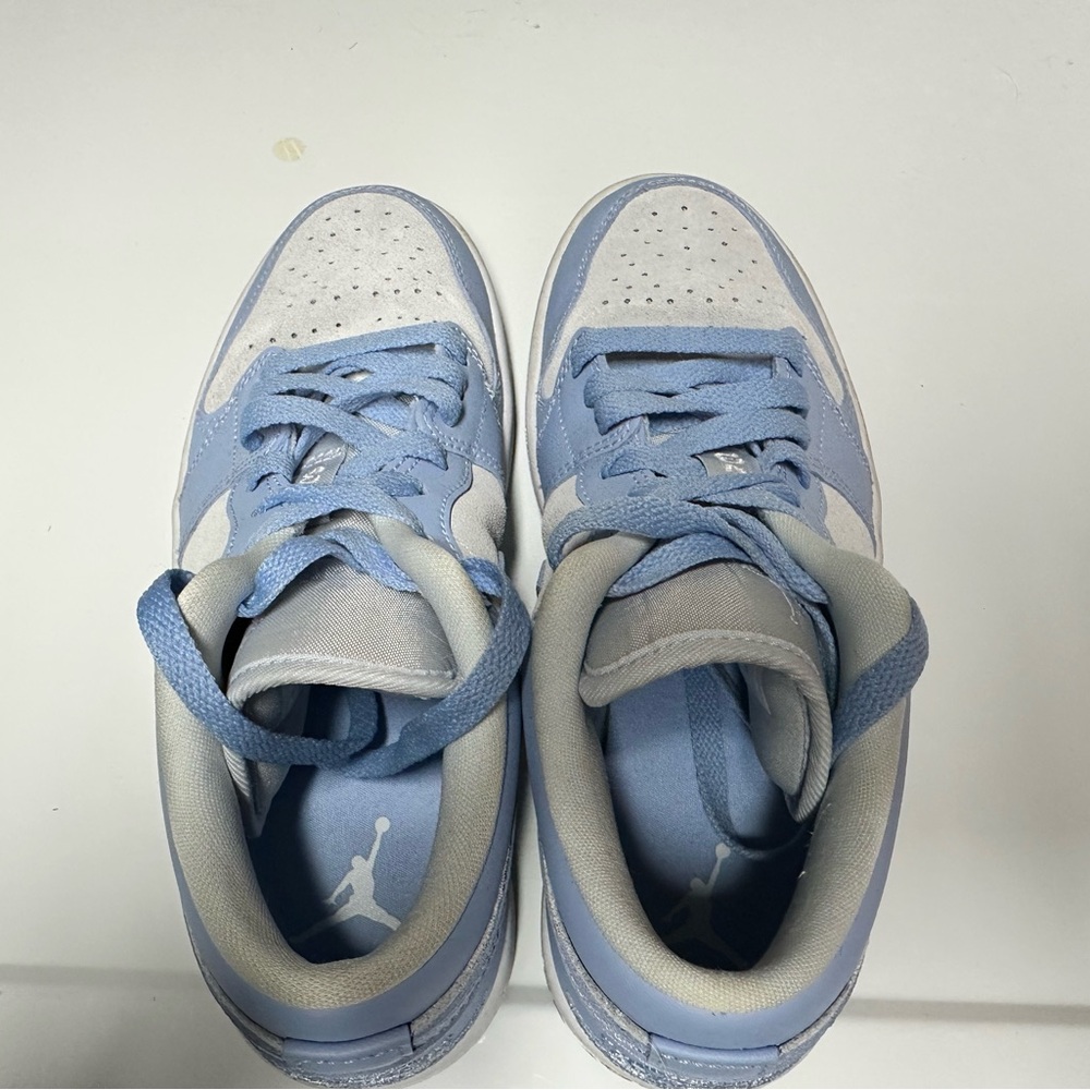 Nike Kids Blue and Gray Sneakers